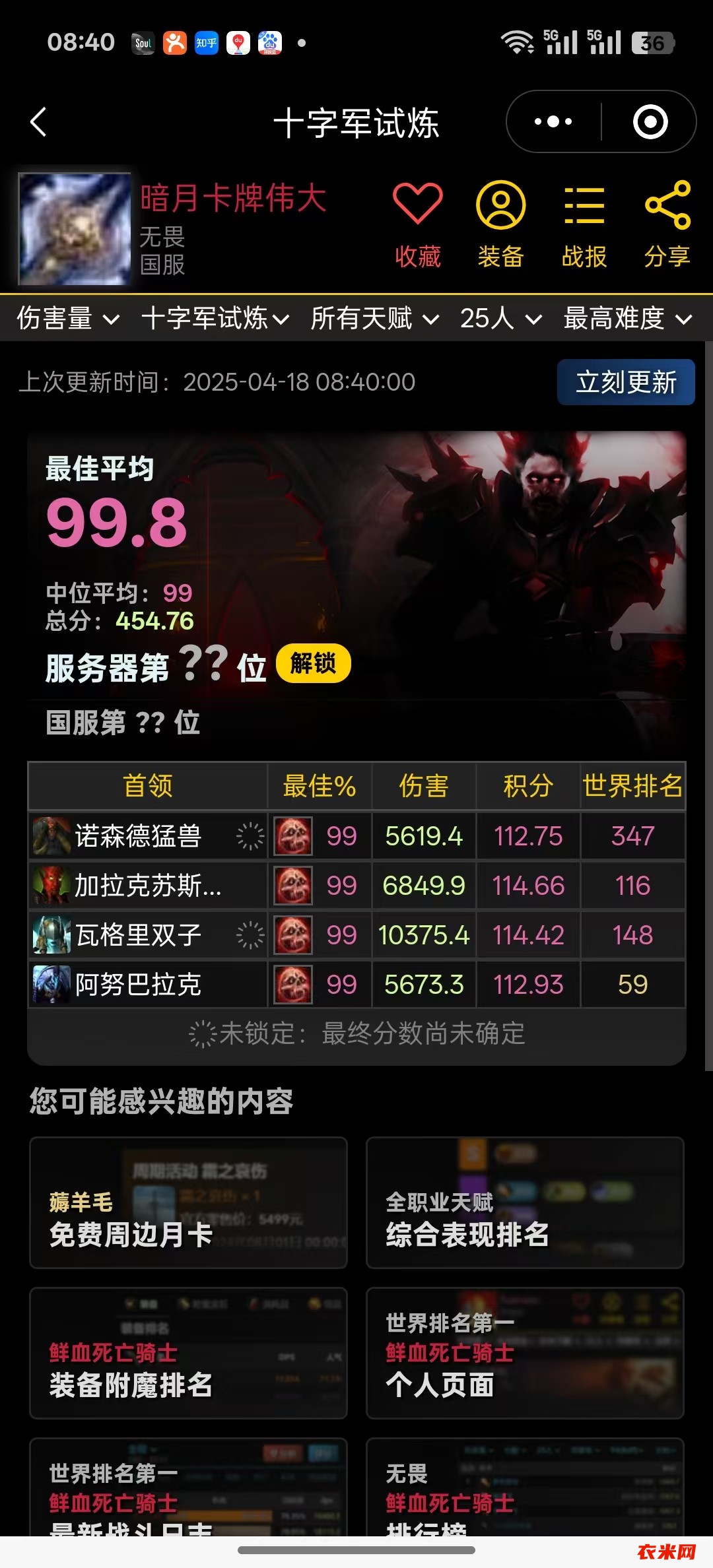 99分dk战绩